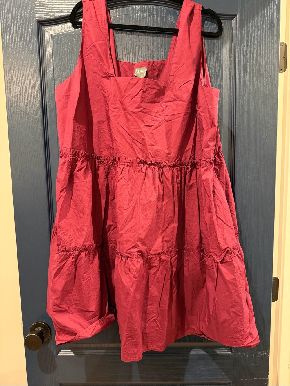 ARULA Raspberry Pink Tiered Summer Dress for Kids